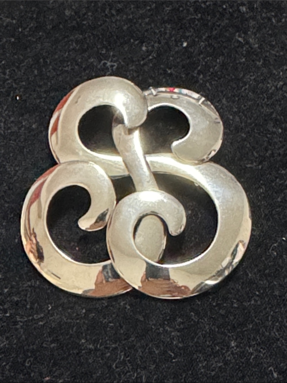 VINTAGE SWIRL BROOCH